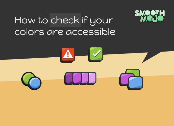 Color contrast accessibility check