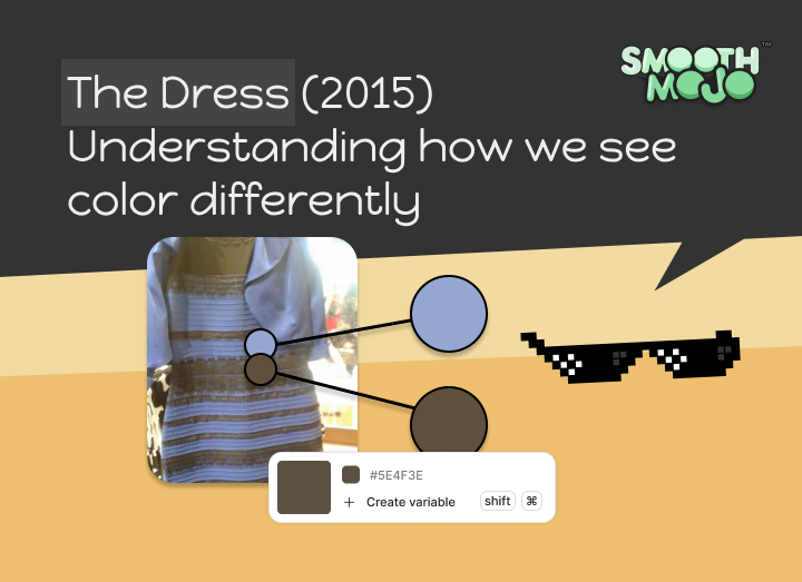 The Dress color perception study